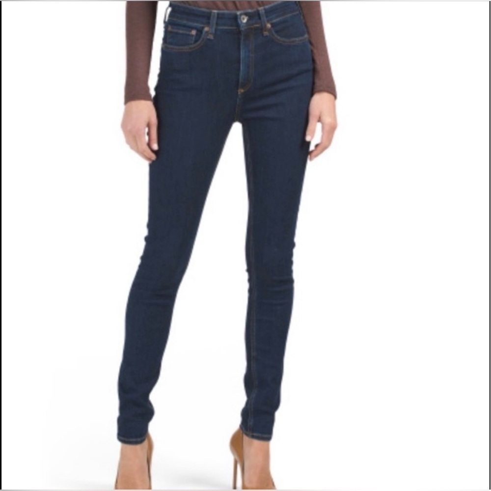 NEW Rag & Bone Nina High Rise Ankle Skinny Jeans Womens 28 READ